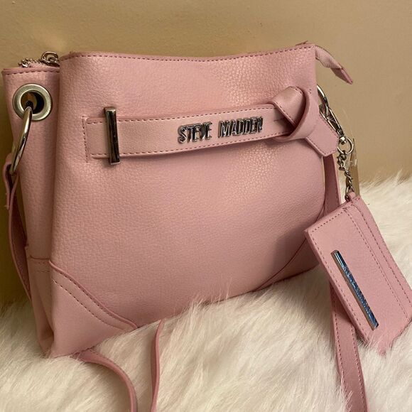NWT Steve Madden (bclare) Crossbody - Baby Pink - Picture 3 of 14